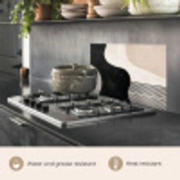 Abstract - Japandi - Beige - Modern keuken achterwand spatscherm klein -usp_EN