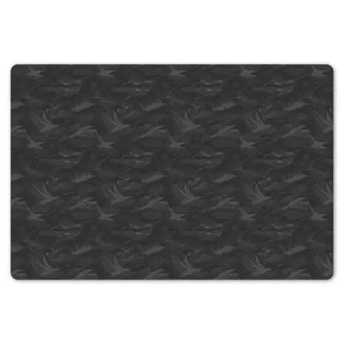 Grijs - Vogels - Patroon Placemat vinyl groot 368 -zzsfeer1_Kitchenyeah-website