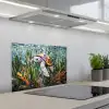 Schildpad - Zeewier - Mozaïek keuken achterwand spatscherm klein -3d_schuin