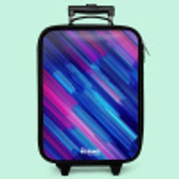 Neon - Strepen - Abstract - Blauw - Roze Kinderkoffer - Zwart klein -zzz_website3d_nbs2