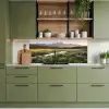 Berglandschap - Rivier - Bos keuken achterwand 2 middel -sfeer3