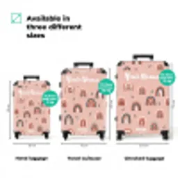 Rosy rainbows NBS - Handbagage koffer - Kinderen Unisex middel zzzzzzVergelijking_3EN