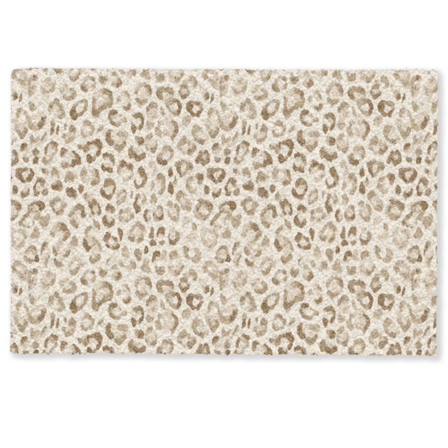 Luipaard - Klassiek - Beige Deurmat klein 898 -zkaufland3d