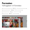 Vrouw - Kauwgom - Graffiti - Love Muismat XXL klein -sfeer5