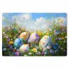 Grasveld - Eieren - Bloemen Placemat vinyl groot -zzsfeer1_Kitchenyeah-website