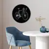 Lijnen - Illustratie - Wit Fotolijst rond zonder passe partout klein -sfeer2