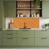 Oranje - Mandala - Design - Bohemian - Vintage keuken achterwand 2 middel 871 -sfeer3