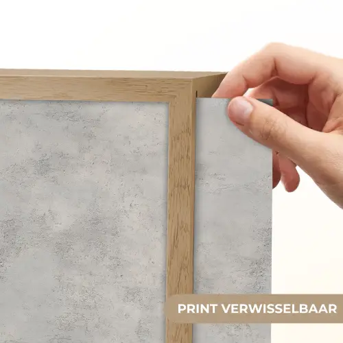 Grijs - Beton - Industrieel Light Box met batterij (Wandlamp) middel 907 -USP_websiteprintNL