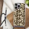 Abstract - Retro - Zwart Hoesje iPhone 16 Pro Max met koord klein 804 -sfeer4