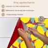 Citroenen - Geel - Stippen - Oranje keuken achterwand spatscherm klein 900 -spatscherm_NL