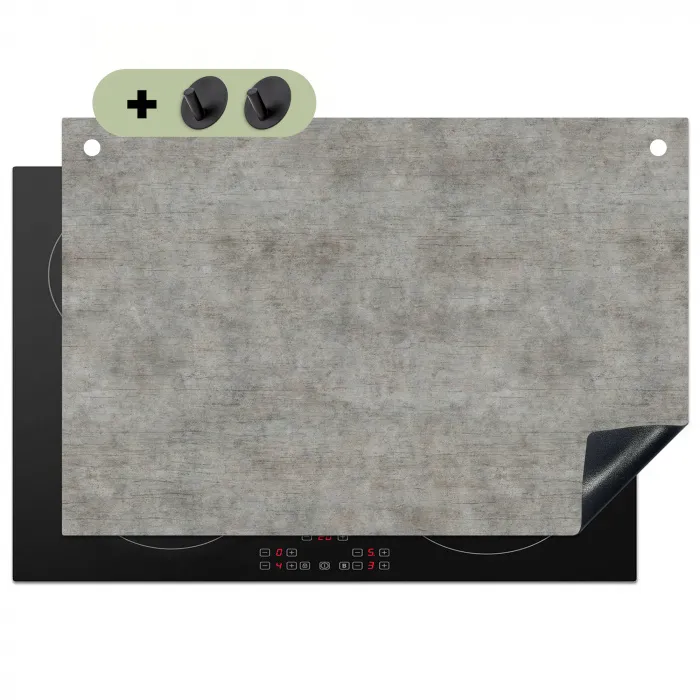 Beton - Muur - Patronen Inductie beschemer met haakjes klein 777 -3d