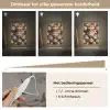 Aap - Dieren - Bruin - Design - Meiden - Jongens Light Box met kabel klein -USP_dimbaarNL
