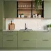 Sierlijk - Bloemen - Beige keuken achterwand 2 middel 871 -sfeer3