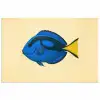 Blauw - Dory - Vis - Staartvin poster papier klein -3d