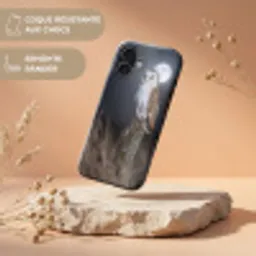 Kerkuil - Maan - Nacht Toughcase MagSafe Apple iPhone 17 klein -USP_RandenV_FR