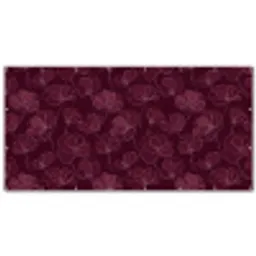 Bloemen - Patroon - Bordeauxrood Balkonbeschermer Duitsland klein 596 -zz_3d