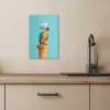 Macaw-papegaai - Koksmuts - Grappig - Vogel KitchenYeah - Keuken - Canvas klein -sfeer2