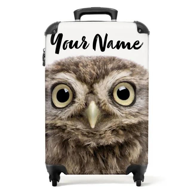 Ulke Uil NBS - Handbagage koffer - Kinderen Unisex middel -productfoto_recht