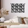 Bloemen -  Patroon - Decoratief Wandkleed katoen klein 269 -sfeer1