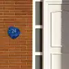 Blauwe rozen - Klassiek Naambord Organisch middel -sfeer3