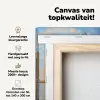 Skyline - Wolkenkrabbers - Water - Blauw canvas 2cm klein -zzzsfeer2_topdoek