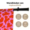Valentijn - Harten - Roze - Rood Wandkleed katoen klein 269 -sfeer2