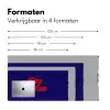 Blauw - Rood - Yes fun - 3D Muismat XXL klein -sfeer5