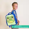 Kawai - Kikker - Groen Kinderrugzak - Blauw middel -sfeer3_NL