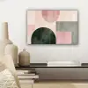 Vormen - Abstract - Cirkel - Zwart canvas 2cm klein -sfeer6