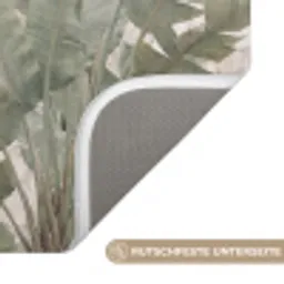 Bananenbladeren - Beton - Groen Badmat klein -USP_AntislipDE
