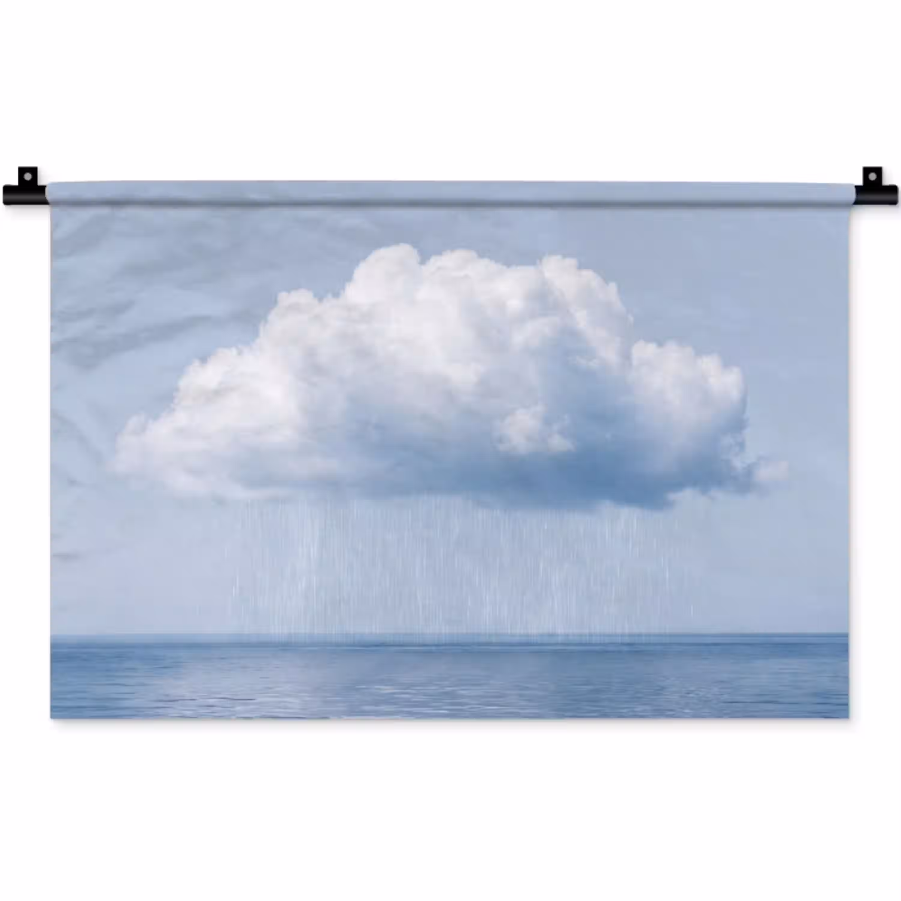 Wolk - Regen - Natuur Wandkleed katoen klein -zz3d