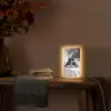 Aap - Spaghetti - Zonnebril - Zwart wit - Cool - Dier Light Box met kabel (Tafellamp) klein -sfeer4