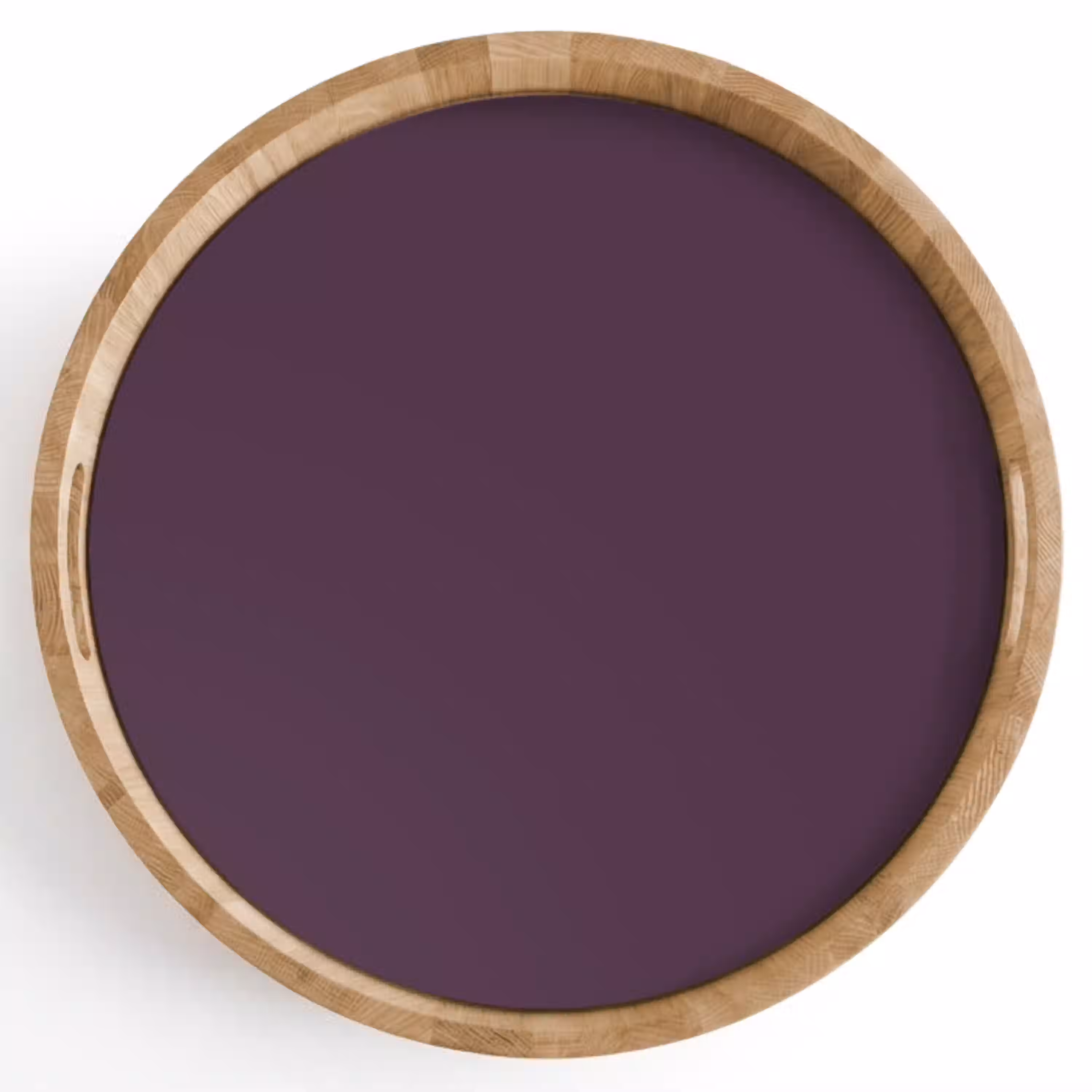 Midnight - Plum - Paars Dienblad Rond middel 914 -z3d_shopping