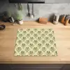 Klassiek - Waaier - Groen Inductie beschermer vinyl 3mm middel 274 -sfeer5