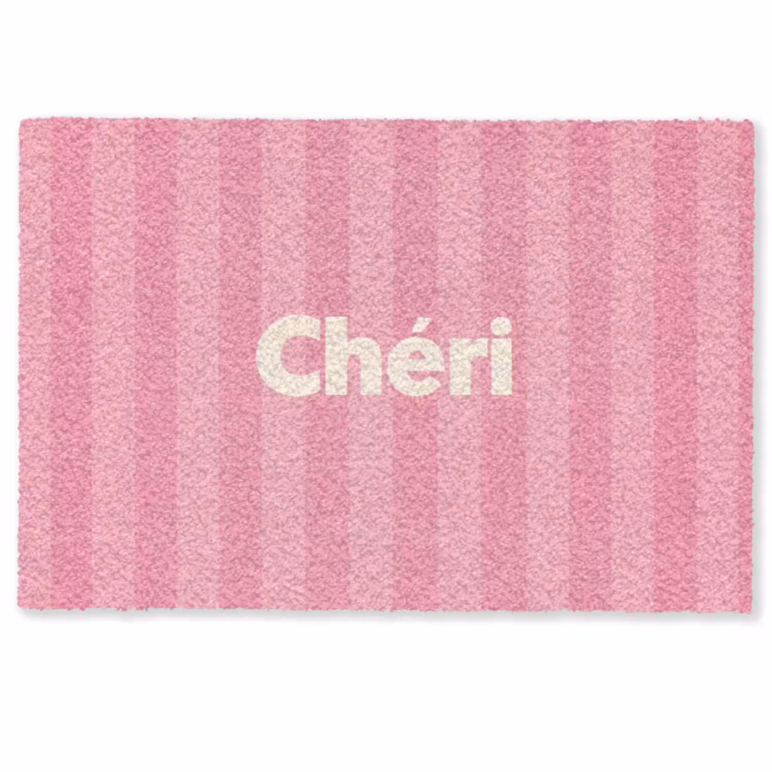 Gestreept - Roze - Chéri Deurmat klein -zkaufland3d