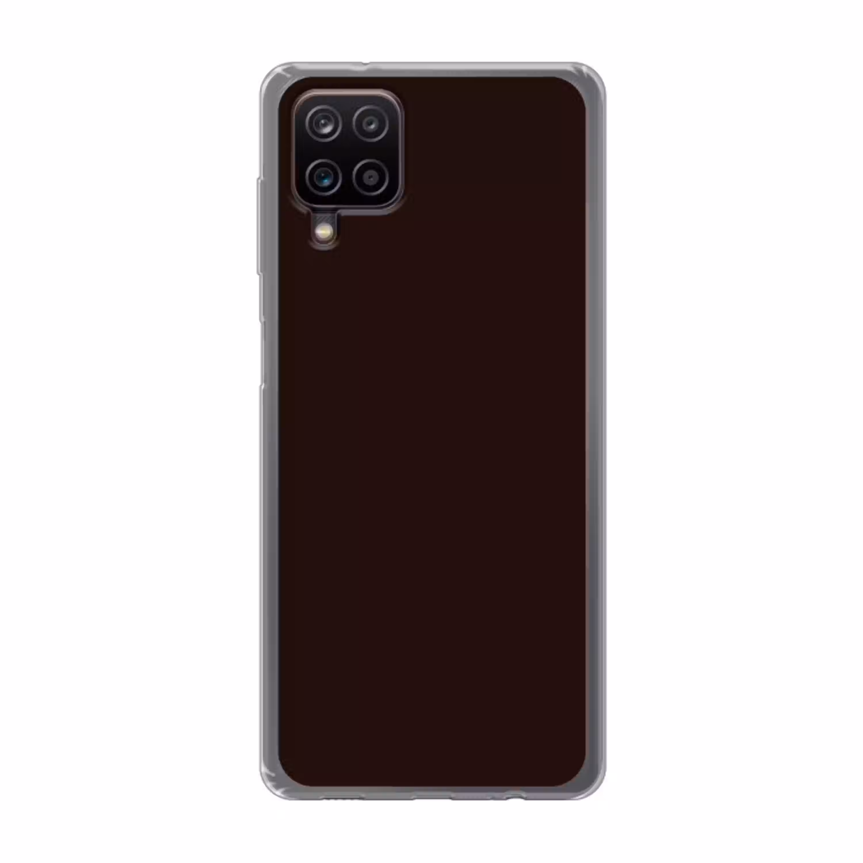 Deep - Obsidian - Bruin Telefoonhoesje Samsung Galaxy A12 klein 372 -3d