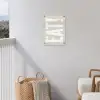 Eten - Decoratie - Beige - Wit tuinposter los doek klein -sfeer8