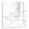 Marmer - Wit - Grijs - Luxe - Marmerlook - Structuur plexiglas 5mm klein -zzzproduct_nieuw