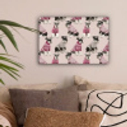 Honden - Truien - Rood canvas 2cm klein 34 -sfeer1