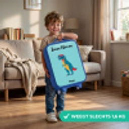 Dino - Dier - Zonnebril Kinderkoffer - Blauw klein -sfeer2_NL