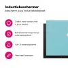 Bolletjes - Schepijs - Hoorntje - Blauw Inductie beschermer vinyl 3mm klein -wsfeer2_website