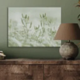 Grassen - Minimalistisch - Groen PET vilt klein -sfeer2