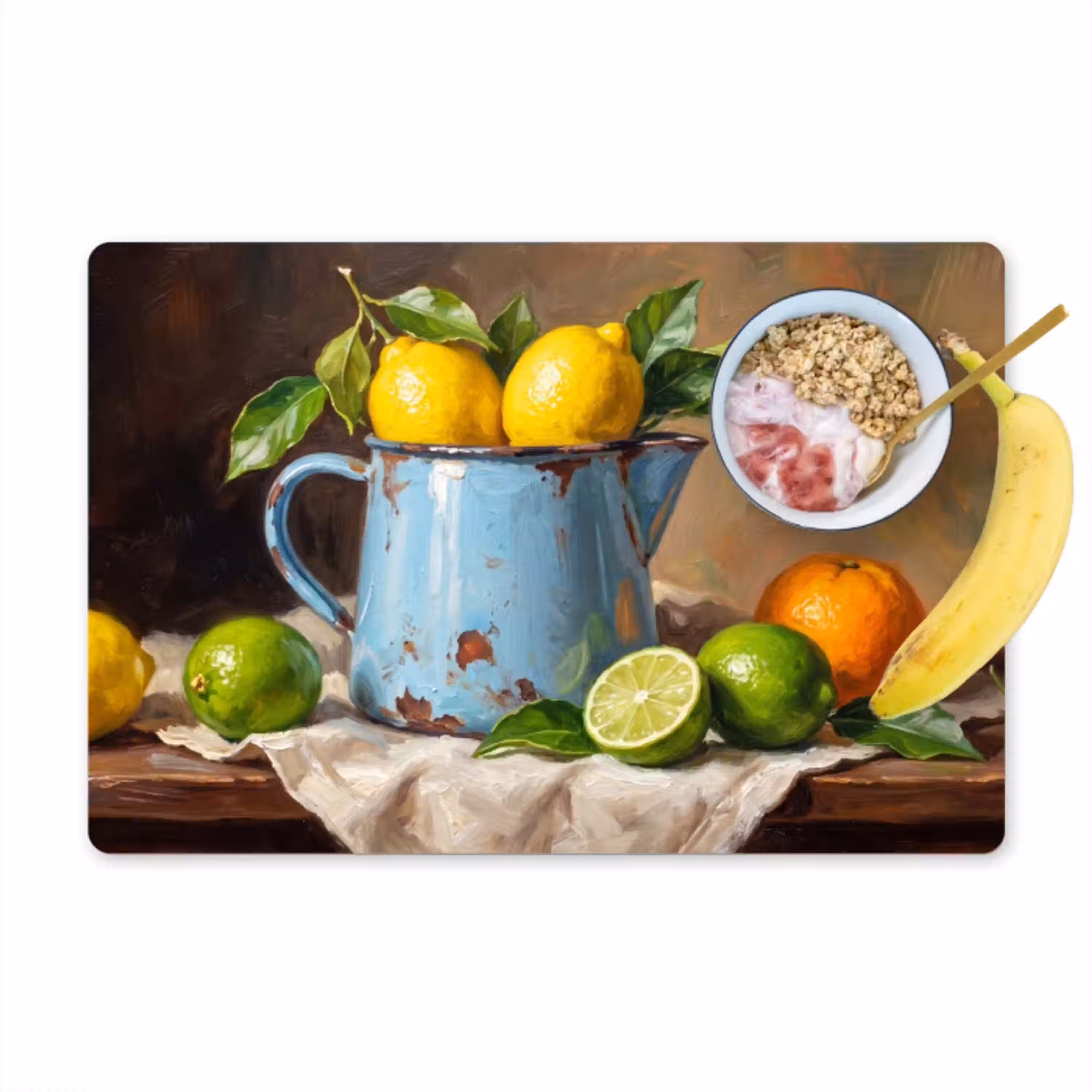 Eten - Stilleven - Klassiek Placemat vinyl groot -zzzproduct_Kitchenyeah-website