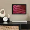 Lijnen - Rood - Beweging fotolijst zwart zonder passe partout klein -sfeer1