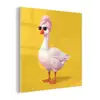 Eend - Zonnebril - Geel plexiglas 5mm klein -z3d