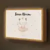 Kat - Tutu - Kroontje - Stippen Light Box met batterij (Wandlamp kind) middel -z3d_website