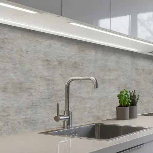 Beton - Oud - Grijs - Patronen keuken achterwand 2 middel 871 -3d_schuin
