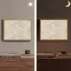 Lichtbeige - Marmer - Aders Light Box met batterij (Wandlamp) middel 907 -sfeer3