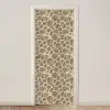 Giraf - Patroon - Beige - Bruin deurposter klein 289 -3d_beige
