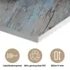 Hart - Touw - Hout - Rustiek PET vilt klein -closeup_NL